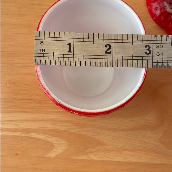 VTG 1940’s HAZEL ATLAS STRAWBERRY JAM
MILK GLASS JELLY JAR W/LID - Picture 12 of 12